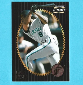 1996 Pinnacle Summit #148 Andre Dawson Florida Marlins - Bild 1 von 2