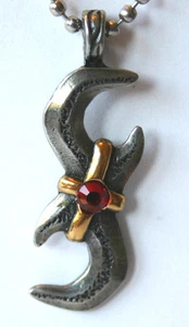 Atlantis Anhänger Modern Zauber Amulett Schmuck Magie Fantasie Besinnung - Picture 1 of 2