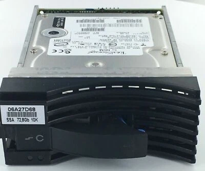 IBM 73GB Hard Drive SCSI SSA 07N9428 IC35L073UCDY10-0 18P5814 Hard Drive + Tray - Image 1 of 4