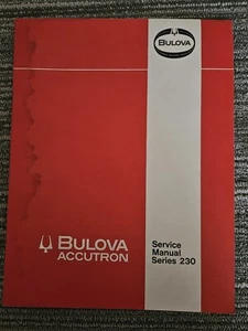 Bulova Accutron Service Manual Series 230 - Picture 1 of 6