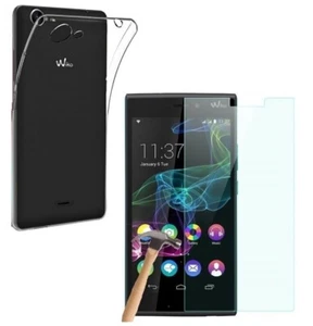 For WIKO HIGHWAY PURE TEMPERED GLASS SCREEN PROTECTOR + CLEAR TPU CASE COVER - Picture 1 of 12