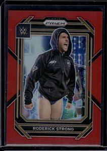2023 Panini Prizm WWE Roderick Strong /299 Red - Picture 1 of 2
