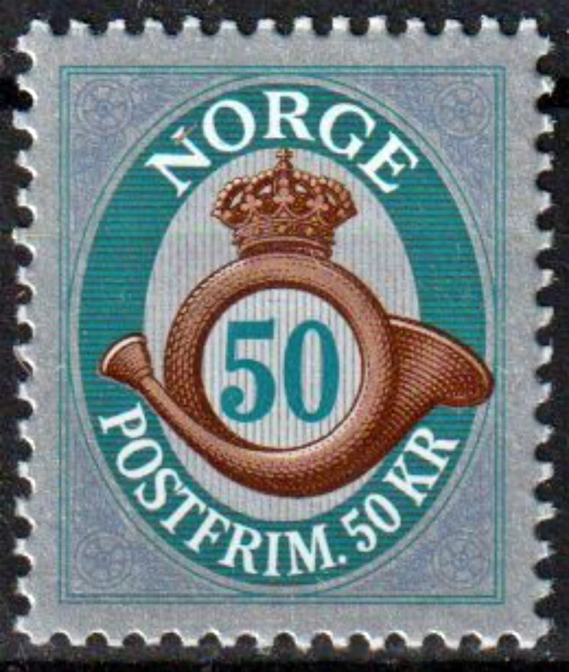 NORWAY Sc. 1661 50k Post Horn Defin. 2011 MNH  - Image 1 of 1