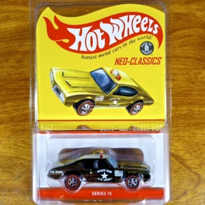 Hot Wheels RLC Olds 442 Staff Car 1258/4000 Olive Neo-Classics Redline 2011 Army - Picture 1 of 3