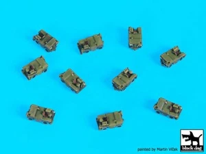 Tractores de remolque de plataforma de portaaviones Black Dog 1/350 British R.Navy (10 piezas) S35010 - Imagen 1 de 1