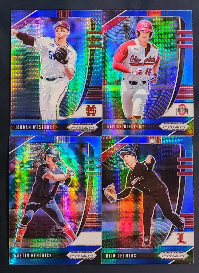 2020 Panini Prizm Draft Picks BLUE & CAROLINA BLUE HYPER PRIZMS You Pick - Image 1 of 1