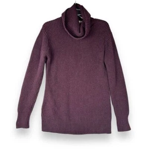 Abercrombie Maroon Womens Sweater Size Small Cozy Rustic Preppy Casual Academia - Picture 1 of 9