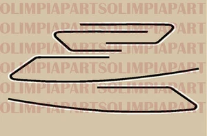 ADESIVI MOTO GUZZI V 35 V 50 V 65 PRIMA SERIE MOTO ROSSA STICKERS  - Picture 1 of 2