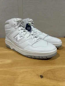 New Balance 650 Triple Bianco Grigio Sneakers Casual Stringate BB650RWW Uomo 12 - Foto 1 di 12