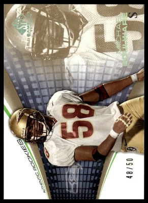 2004 SP Game Used #127 Michael Boulware Gold #/50 - Image 1 of 2