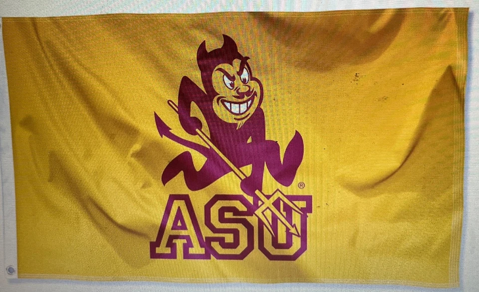 ARIZONA STATE SUN DEVILS 3' X 5' bandera poliéster Foto 1 de 1