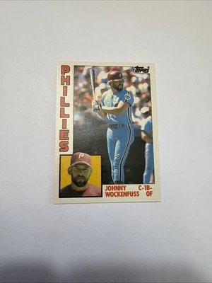 1984 Topps Traded #130T Johnny Wockenfuss - Image 1 of 2