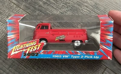 Johnny Lightning Lightning Fest 2002 65 Volkswagen Type 2 Pickup 1/64 Diecast Vw - Изображение 1 из 4
