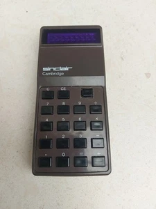 Sinclair Cambridge 1970s Electronic Calculator Type 1 - For Parts or Repair - Picture 1 of 3