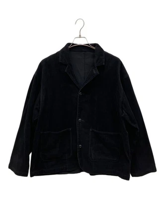 uniform experiment CORDUROY WORK JACKET Size: 3 Black Men UE232001 - Image 1 of 4