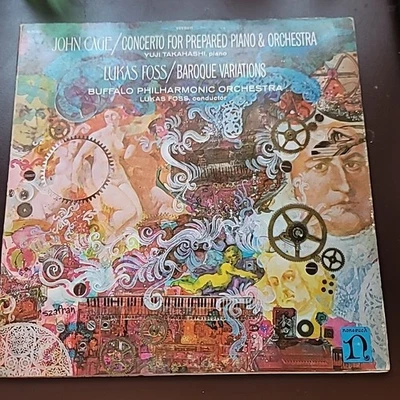 John Cage Concerto for Prepared Piano & Orchestra Nonesuch H71202 Vinyl LP - Image 1 of 4