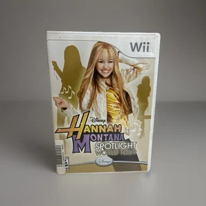 Hannah Montana Spotlight World Tour Nintendo Wii - Completo CIB - Foto 1 di 3