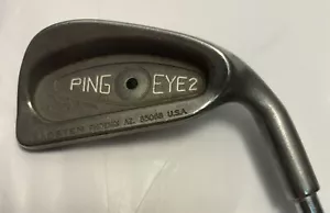 Ping Eye 2 Black Dot 1 Iron ZZ Lite Shaft RH Mens U.S. Patent D276644 #4.512.577 - Picture 1 of 13