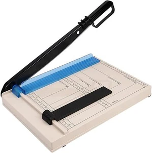Paper Cutter Paper Trimmer with Guard,12" Cut Length Guillotine Paper Cutter - Picture 1 of 6