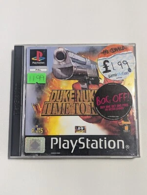 Duke Nukem: Time to Kill (Sony PlayStation 1, 1999) Game With Manual Vgc - Image 1 of 3
