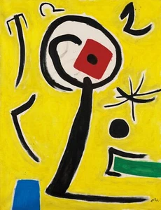FRANCIS PICABIA Art Poster or Canvas Print "Personnage Oiseau Etoile Sans Un..." - Picture 1 of 1