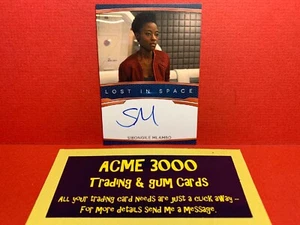Lost in Space SEASON 1 VARIAN AUTOGRAPH Card SIBONGILE MLAMBO as Angela Goddard - Picture 1 of 2