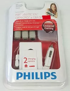 Philips Home and Car Retractable Charger for PSP, DS Lite, DS, GB Micro and GBA - Foto 1 di 1