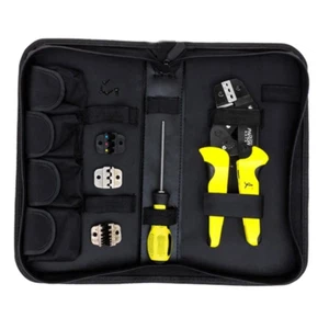 Paron® JX-D4 Multifunctional Ratchet Crimping Tool 26-10 AWG Terminals Pliers Ki - Picture 1 of 1