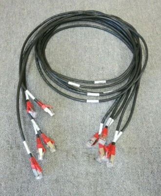 Job Lot 5 x IBM EMC 45W9359 M2F3-N2MGT RJ45 To RJ45 Ethernet Patch Cable 63" - Image 1 of 4