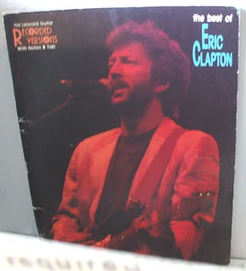Book- Eric Clapton The Best of Hal Leonard Guitar with Notes & Tab from 1978 - Picture 1 of 4