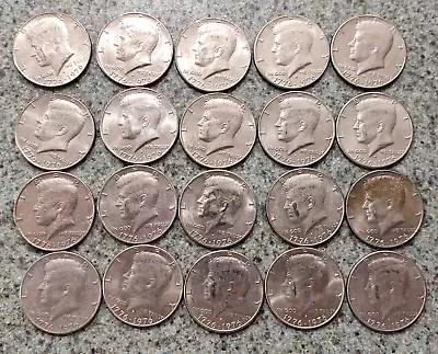 A Roll of BiCentennial Kennedy Half Dollars from 1976! - Image 1 of 2