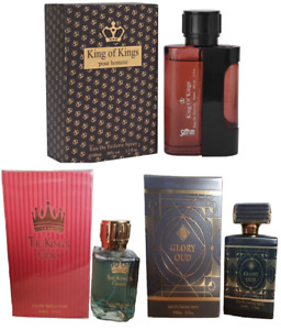 Men's Designer Perfume Eau de Toilette Spray Arabian OUD Fragrance 3 Pack 100ml
