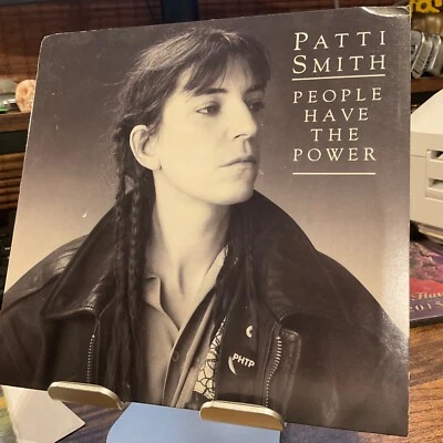 PATTI SMITH 7" PEOPLE HAVE THE POWER 1988 	Arista – AS1-9689 M/NM Foto 1 de 2