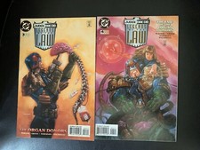 Judge DREDD Legends Of The Law #3 & 4 DC COMIC LOT NM WAGNER GRANT 1994