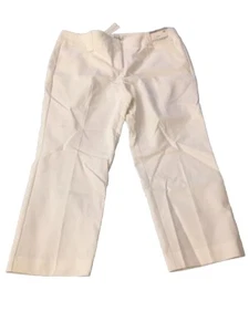 New York & Company Womens Size 12 Summer Stretch 7th Avenue Cropped Pants - Picture 1 of 7