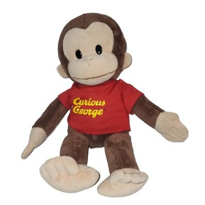 Gund Curious George Plush Stuffed Animal Universal Studios 320694 16"