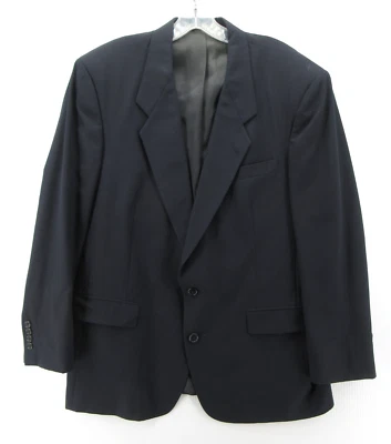 Abrigo Deportivo Christian Dior DE COLECCIÓN Hombres 43 Azul Blazer Chaqueta Lana Virgen EE. UU. * Foto 1 de 4