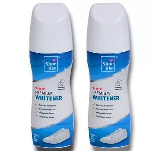2 Stück Sneaker Weißer Turnschuhe Schuhe weiß Whitener Schuhcreme Pflege Premium - Bild 1 von 1