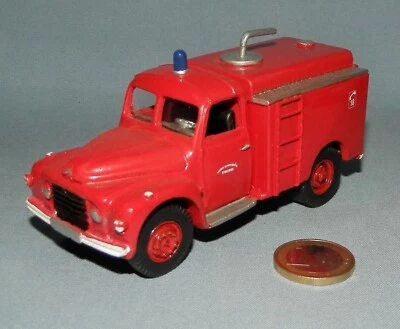 JB Models : Citroën U55 Camion Pompiers Service Départemental (Assez rare) - Photo 1/4