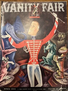 Vintage April 1935 VANITY FAIR Magazine - Picture 1 of 7