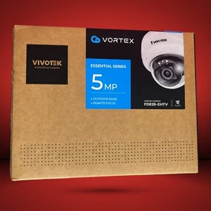 Vivotek FD839-EHTV 5MP Outdoor Network Dome Camera 100B06300G - Picture 1 of 5
