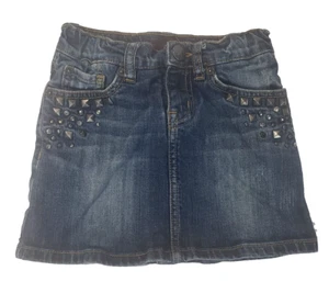 The Children's Place Skirt/Skort Denim Studded Distressed Youth Size 6 Pre-owned - Picture 1 of 16