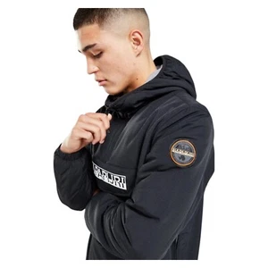 Chaqueta de Invierno Napapijri Arper Para Hombre Talla GRANDE Abrigo con Capucha Reflectante Negro - Imagen 1 de 6
