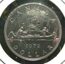 1972 SP Specimen Canadian Canada One 1 Dollar Coin Voyageur Canoe   