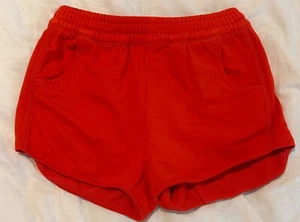 Hanna Andersson Red Shorts with Pockets Girls Size 130 8 - Picture 1 of 2
