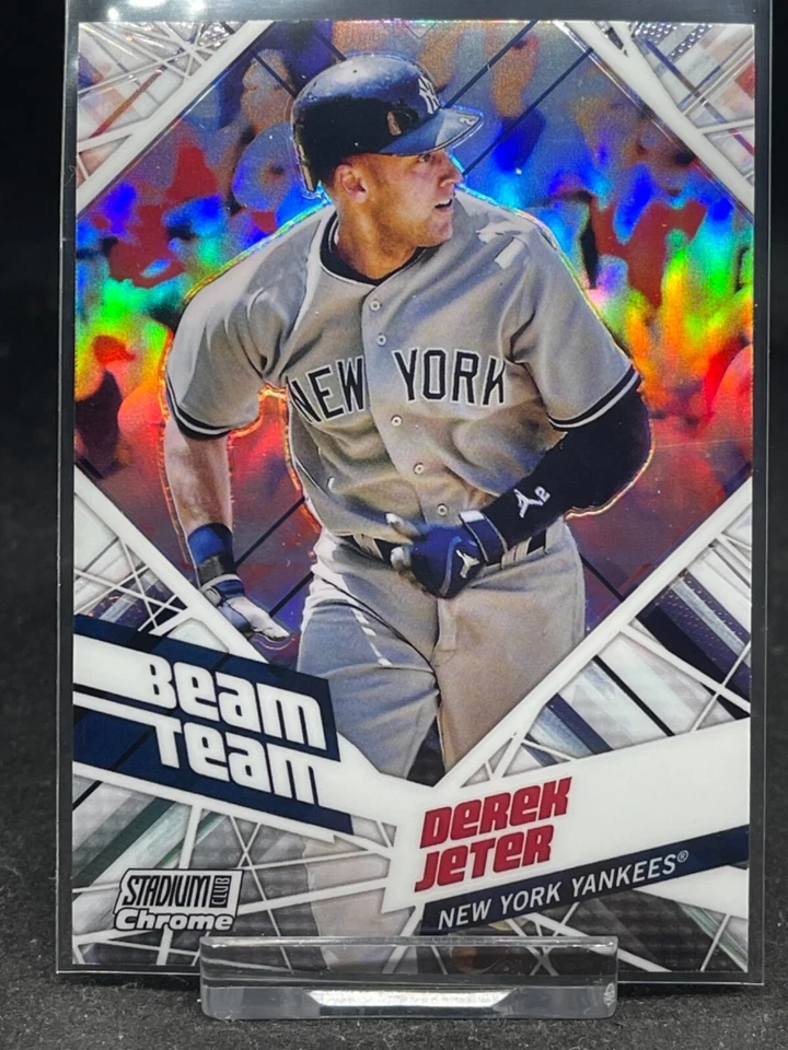 2021 Stadium Club Chrome Beam Team #BTC-1 Derek Jeter - New York Yankees - Image 1 of 1