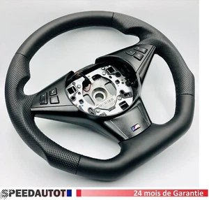 Volant Tuning Aplati Cuir BMW 5 Série 5er e60 e61 e63 e64 Echange standard - Imagen 1 de 2