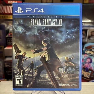 Final Fantasy XV: Day One Sony PlayStation 4 PS4 2016 w/MANUAL ⭐️ USA MINT - Picture 1 of 2