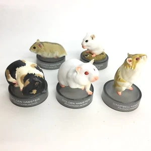 Kaiyodo Hamster's Lunch ver.1.5 Bottle Cap Mini Figure Hamster 5pcs Set Japan - Picture 1 of 6