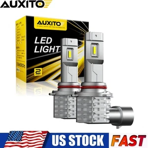 AUXITO 9005 LED Headlight Fog Light Bulb Kit 6500K White High Low Beam 20000LM - Foto 1 di 9
